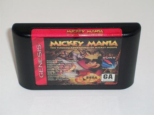 Mickey Mania: Timeless Adventures of Mickey Mouse - Genesis Game